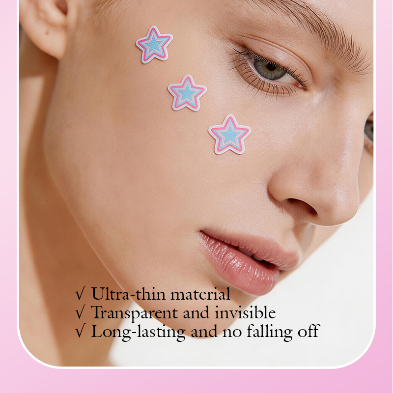 Cross-border KORMESIC Dreamy Sweet Acne Patch Pimple Patch Thin Light Acne Care All-English Acne Patches