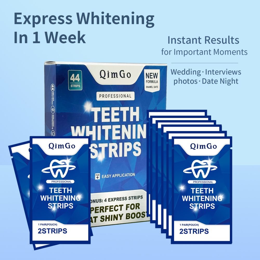 TK İngiltere Çok Satan Diş Beyazlatma Bantları TeethWhiteningStrips Amazon Sınır Ötesi Özel Üretici Fabrika Kaynağı