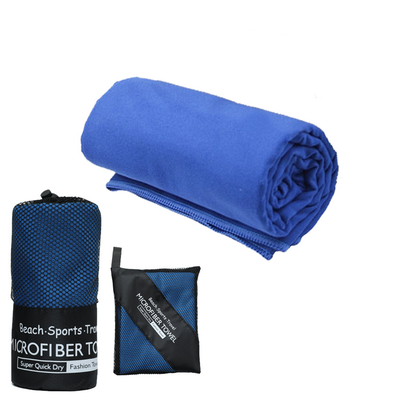 Microfiber Double-Sided Velour Beach Towel Quick-Dry Bath Towel Wearable Swimming Beach Towel Customizable - 8