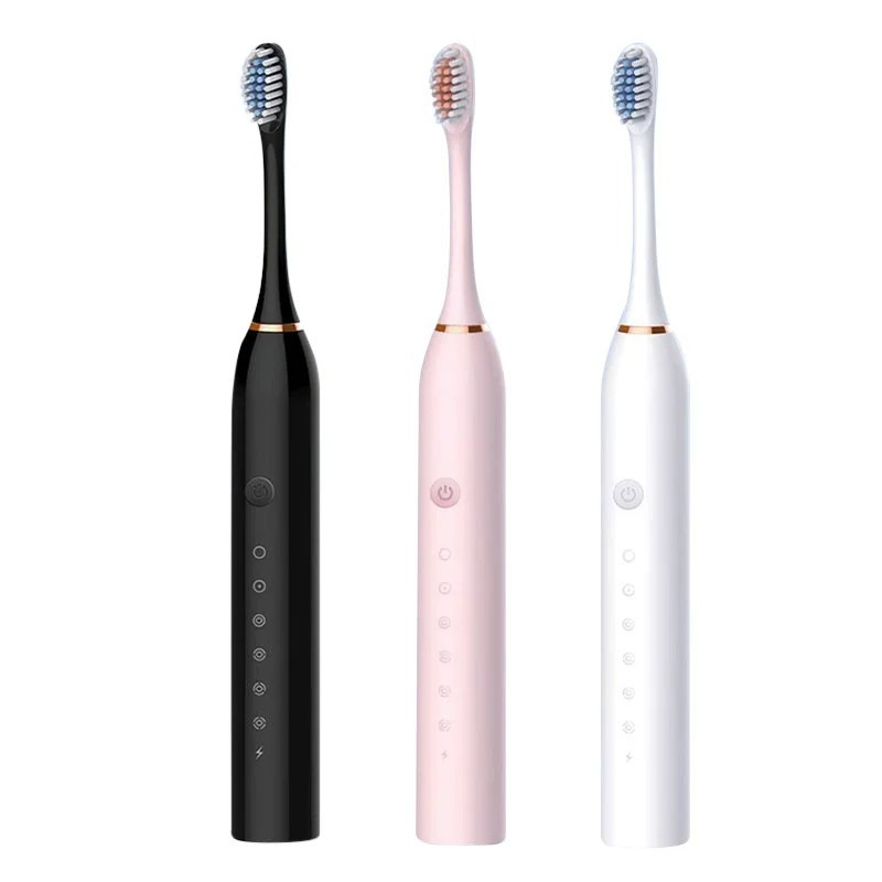 Cross-border Electric Toothbrush Adult Fully Automatic Soft Bristle Brush Couple Household Travel Set Professional Toothbrush Factory Wholesale