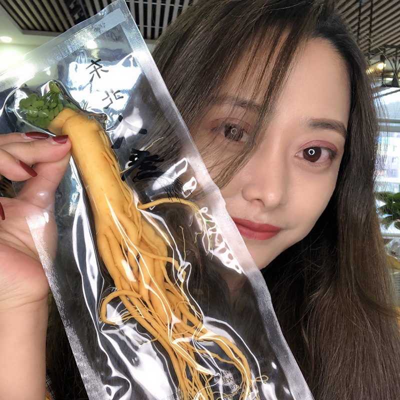 【Fresh Ginseng】Changbai Mountain Ginseng Wholesale Factory Direct Sales Northeast China Specialty Fresh Ginseng for Wine Soaking Fresh Ginseng