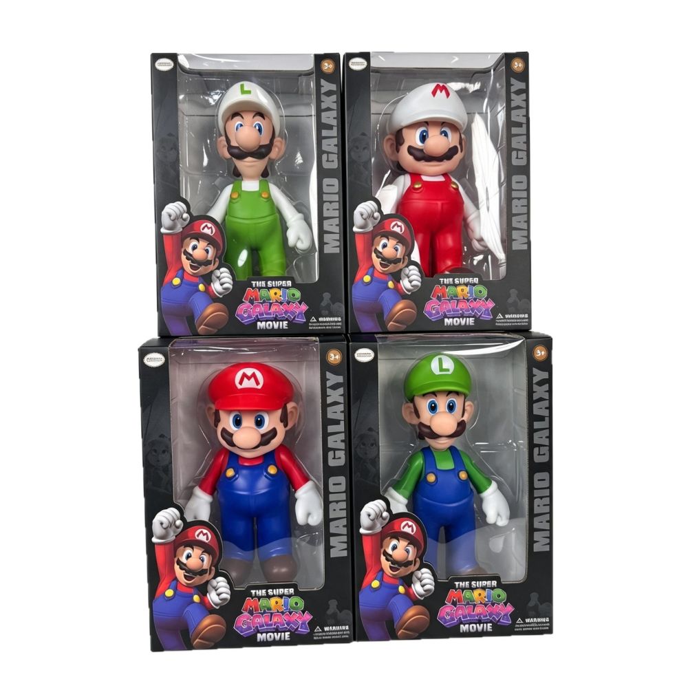 Süper Mario ve Luigi Vinil Figür Seti, Koleksiyon Oyuncağı