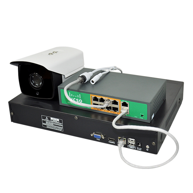 3MP pistolentyp kamerası POE, gece görüş, Hikvision uyumlu