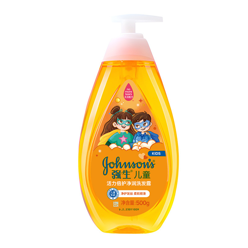 Детский шампунь Johnson & Johnson Smooth and Vibrant 500 мл Original Baby Shampoo для мальчиков и девочек от 3 до 15 лет