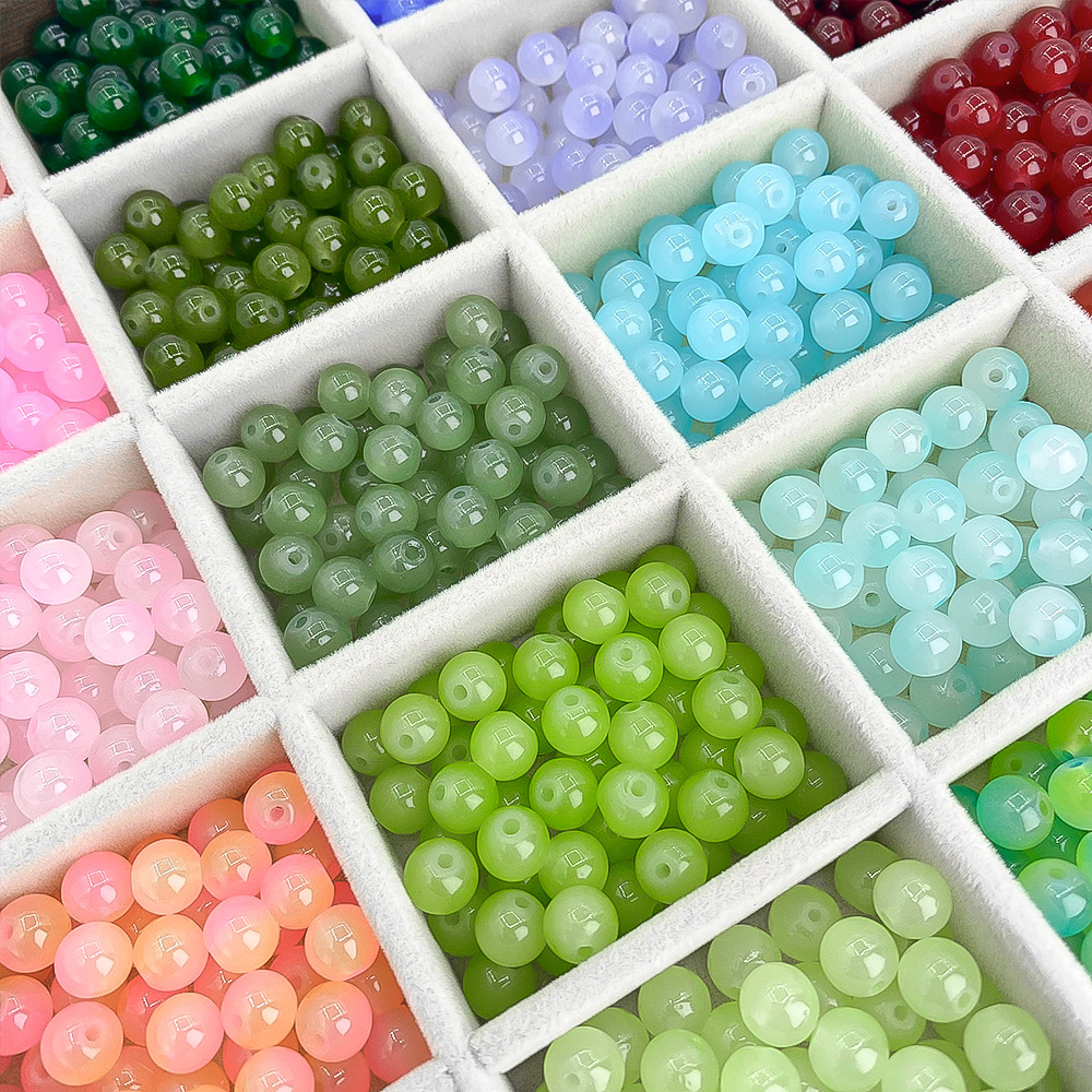 Glass Beads, Crystal DIY Jewelry Accessories, Bracelet Beads