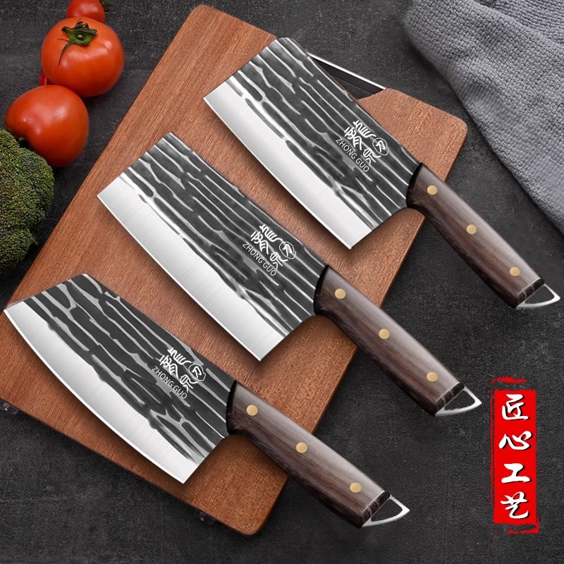 Tattoo Stainless Steel Kitchen Knife Set Chef - 1