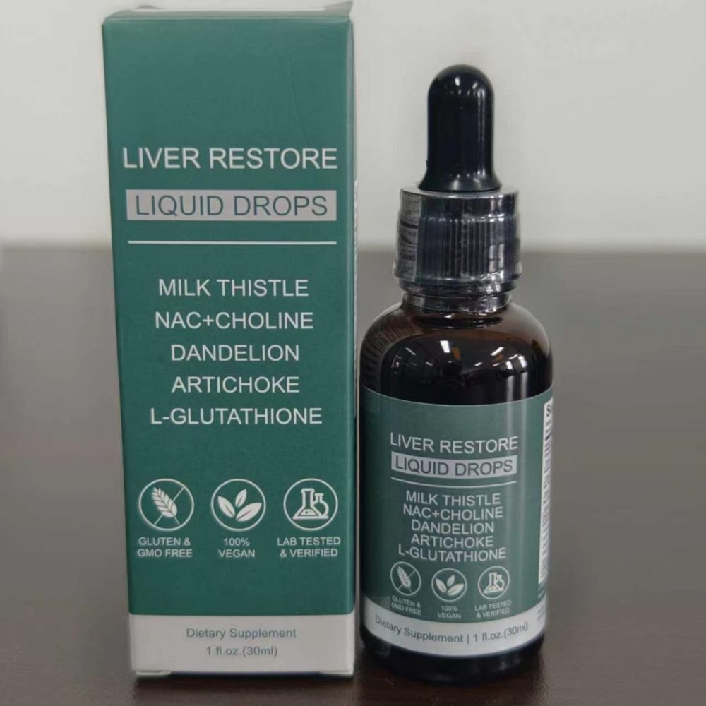 Трансграничный экспорт Amazon LIVER RESTORE LIQUID DROPS Бестселлер Фабричный В наличии