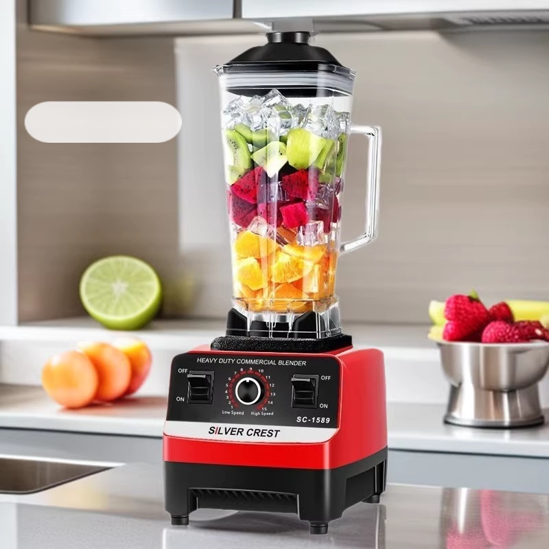 2L Household Blender, Dual-Jar, Multifunctional Food Processor