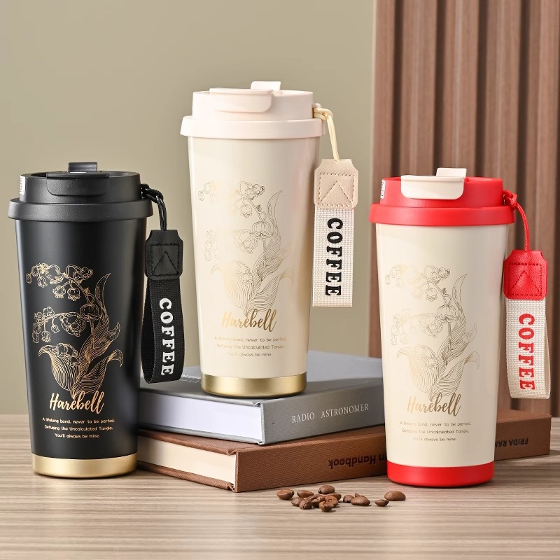 Kaffeetasse 316 Edelstahl Thermosbecher Hochwertige Wasserflasche für Herren und Damen Luxusqualität Geschenkthermosbecher Custom - 1