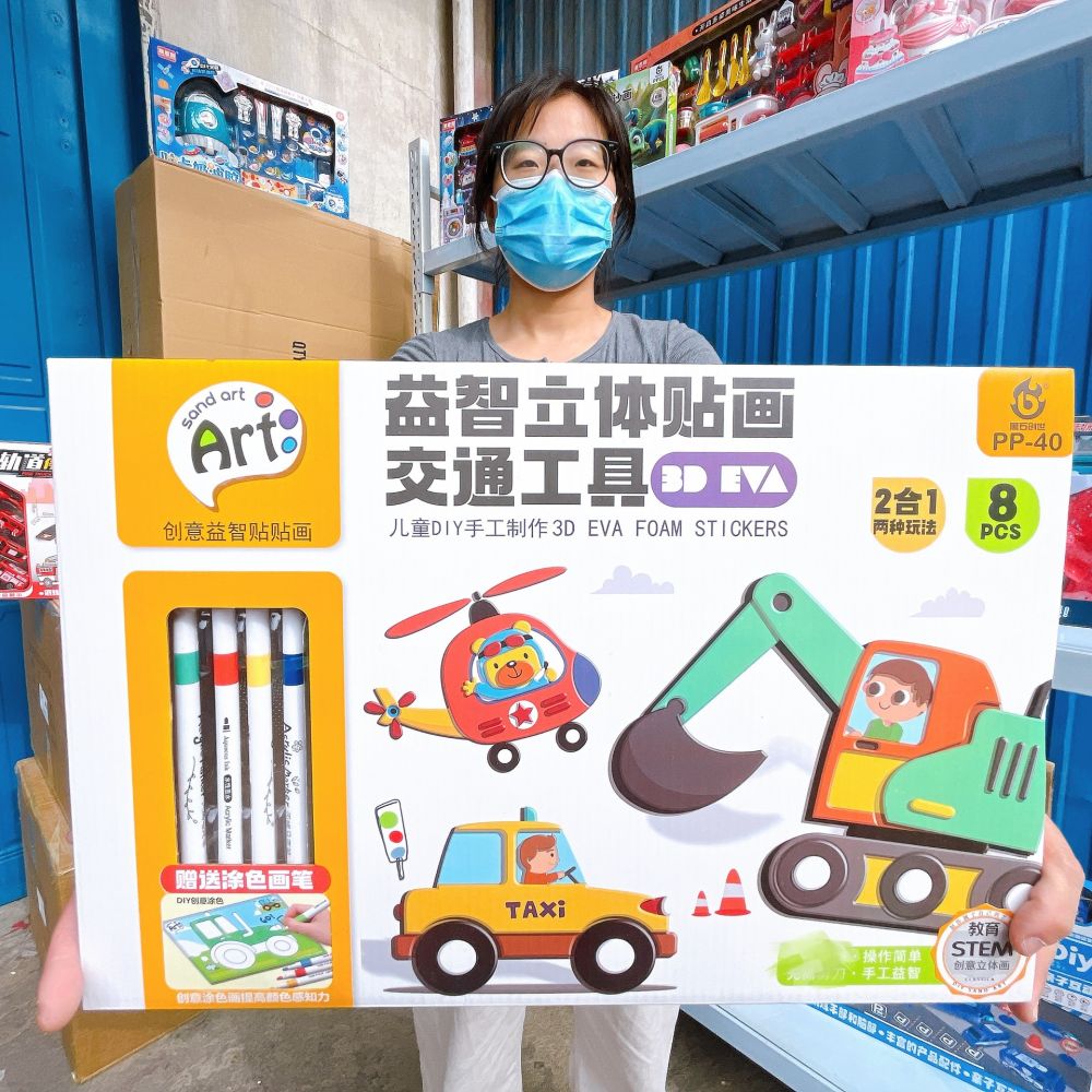 Kinder DIY kreatives Handwerk Aktivitäts-Geschenkset Spielzeug