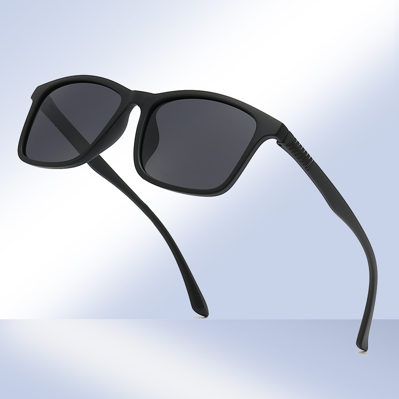 New men's business polarized sunglasses cross-border square frame fashion sunglasses outdoor fishing driving night vision glasses
