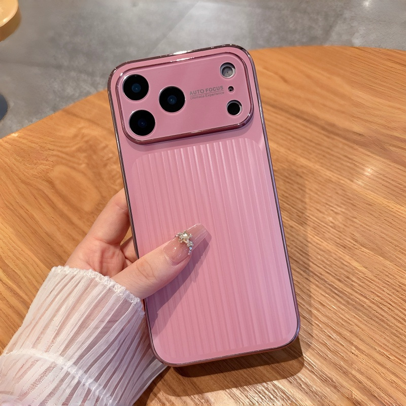 秒变iPhone18promax电镀散热边瓦楞手机壳苹果17高级16防摔保护套 - 7