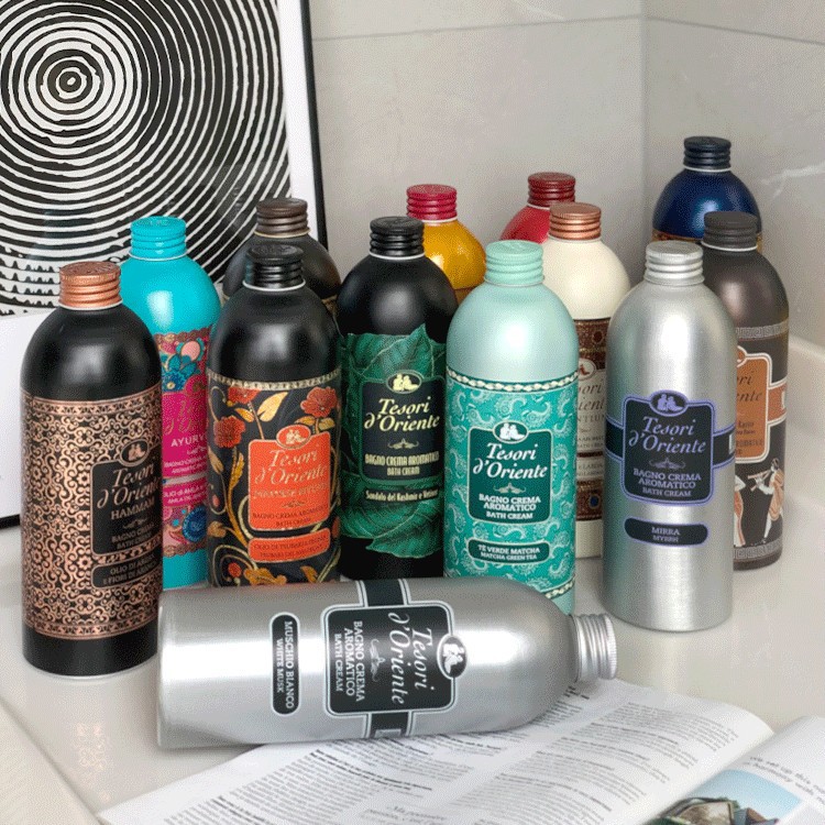 [General Trade] Долгостойкий гель для душа с ароматом восточных драгоценных камней и водной лотоса для мужчин и женщин, импортный из Италии - 1