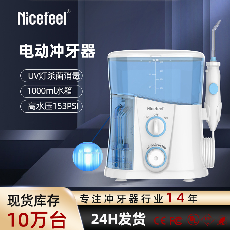 Portable Electric Water Flosser for Teeth, Tartar Removal