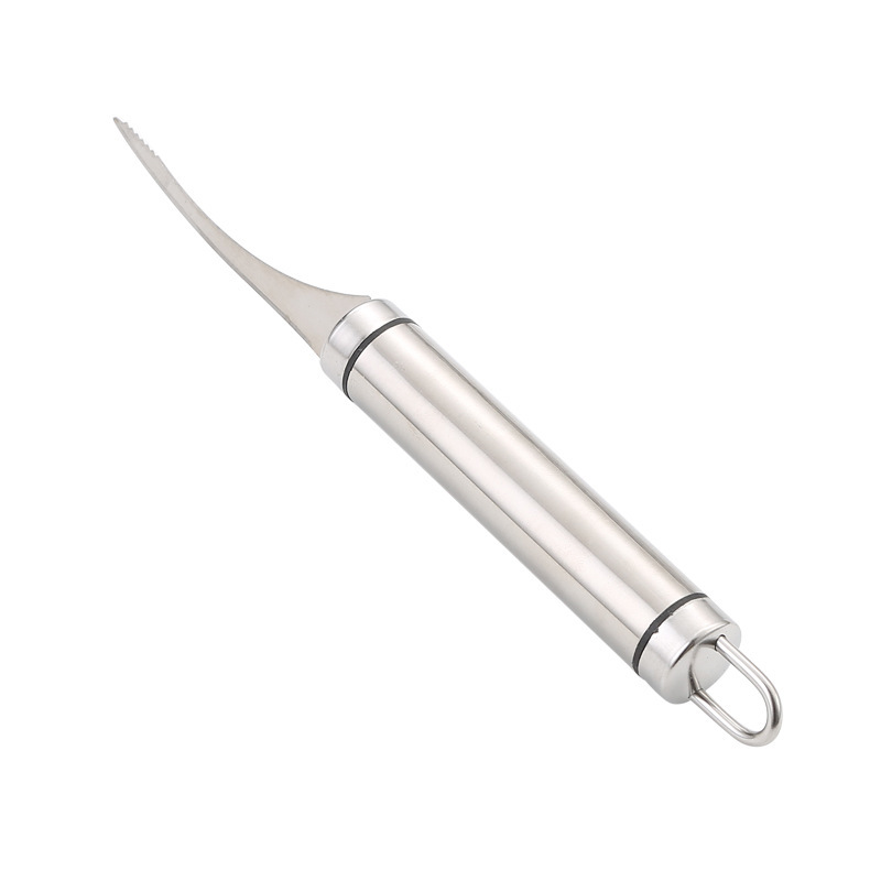 430 Stainless Steel Shrimp Deveining Knife for Seafood Kitchen