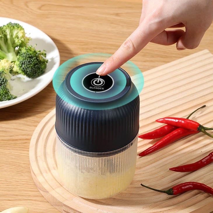 ✅ Electric garlic press, household food supplement machine, small multifunctional meat grinder, wireless rechargeable garlic mincer, garlic crusher - 4
