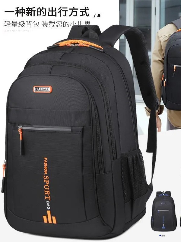 ASHION SPORT Doppelschulter-Rucksack Gewichtsentlastung Atmungsaktiv Verschleißfest Herren-Reisetasche Reiserucksack mit Etikett Großhandelquelle