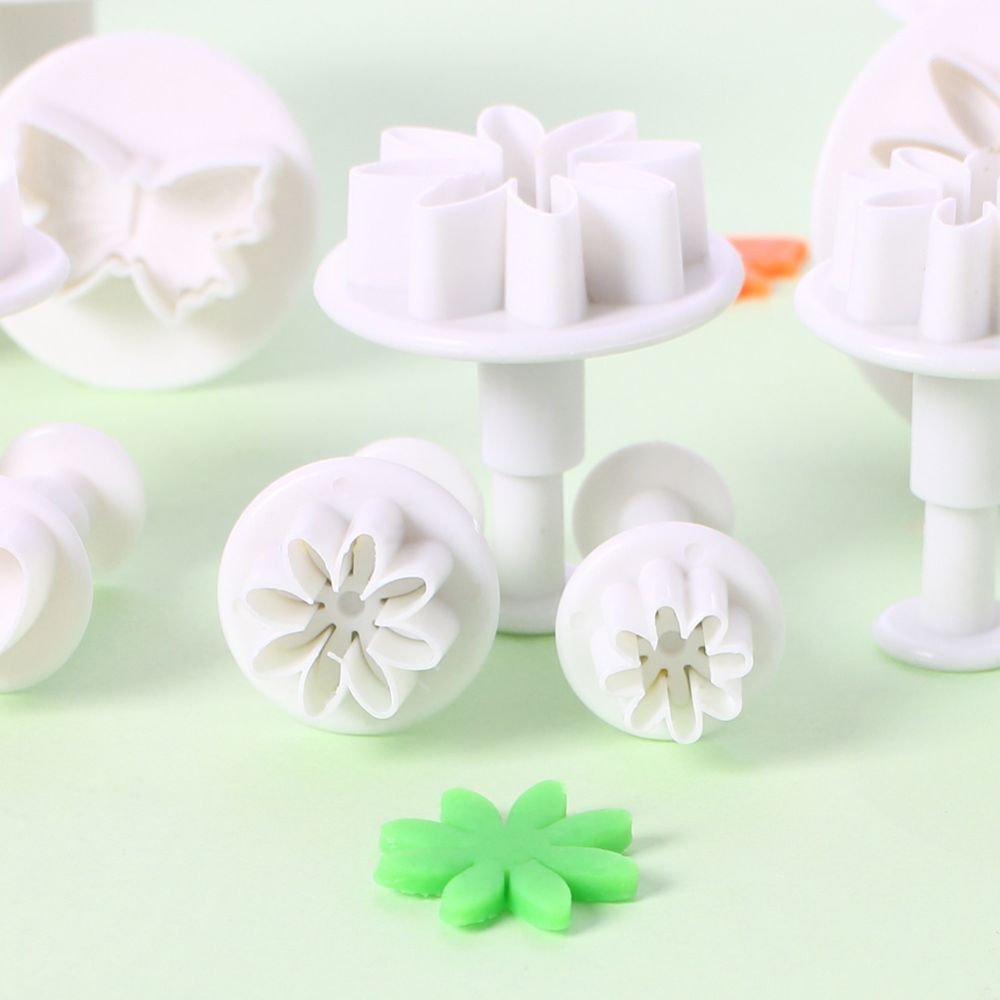 10'lu 33 Parçalı Fırın Aletleri Seti Fondant Araçları Pasta Kalıpları Bisküvi Kalıpları Üretici Toptan - 4