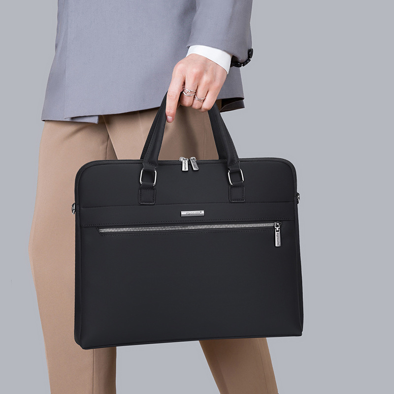 Oxford cloth briefcase, waterproof, large capacity