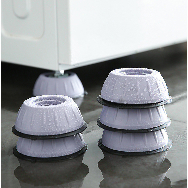 Non-Slip Waterproof Washing Machine Foot Pads, Shock Absorbing