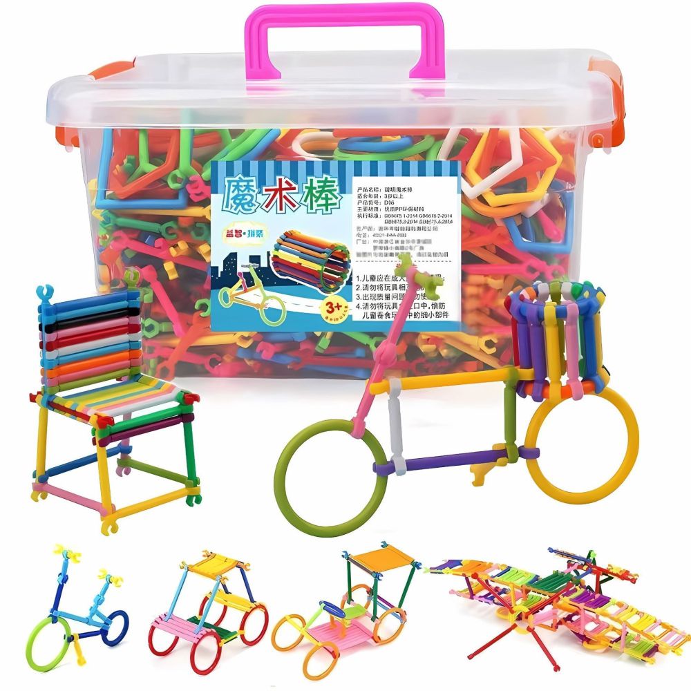 Children's Educational Magic Stick Building Blocks, Early Education Toy