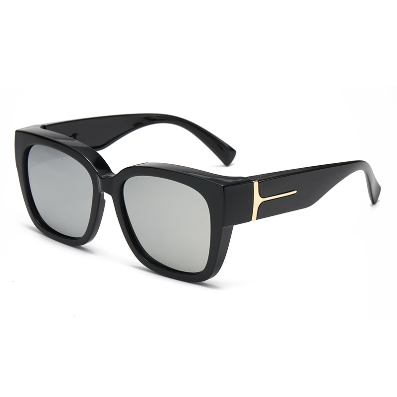 T-förmige neue europäische und amerikanische Cross-Border-Sonnenbrille, passend über Brillen, polarisierte Sonnenbrille, Herren- und Damenbrillen, Amazon - 13