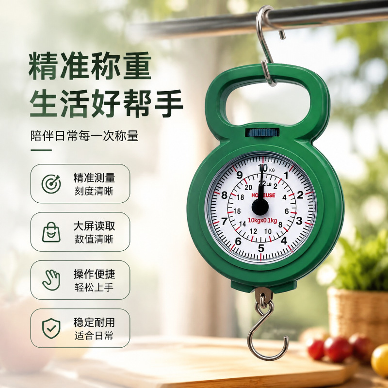 Portable spring scale household pocket scale travel shopping