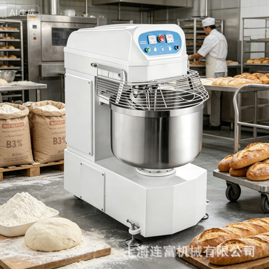 Dough mixer 16-100kg capacity, 120V/240V/380V options