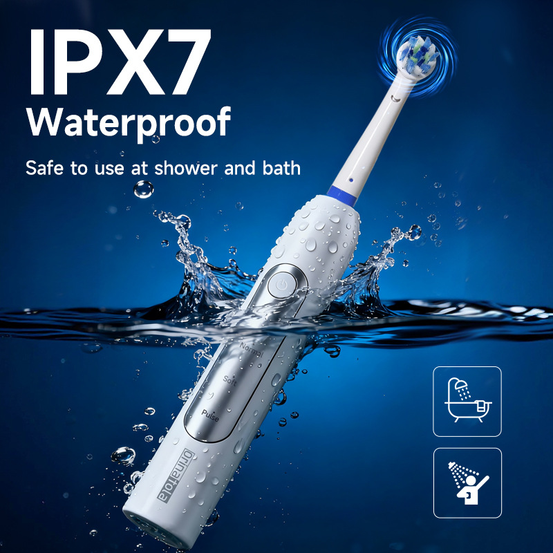 High-End Rotary Electric Toothbrush with Travel Case
