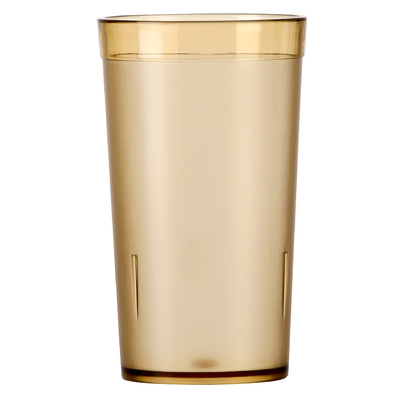 Acryl-Becher Kunststoff transparent farbig Trinkbecher kreativ bruchsicher Haushalt Set Restaurant Bierglas Wasserglas Teetasse - 6