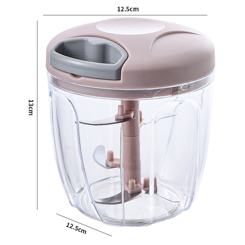 Garlic press, manual garlic press, multifunctional garlic crusher, ginger garlic grinder food supplement grinding machine, kitchen mini garlic mixer - 11