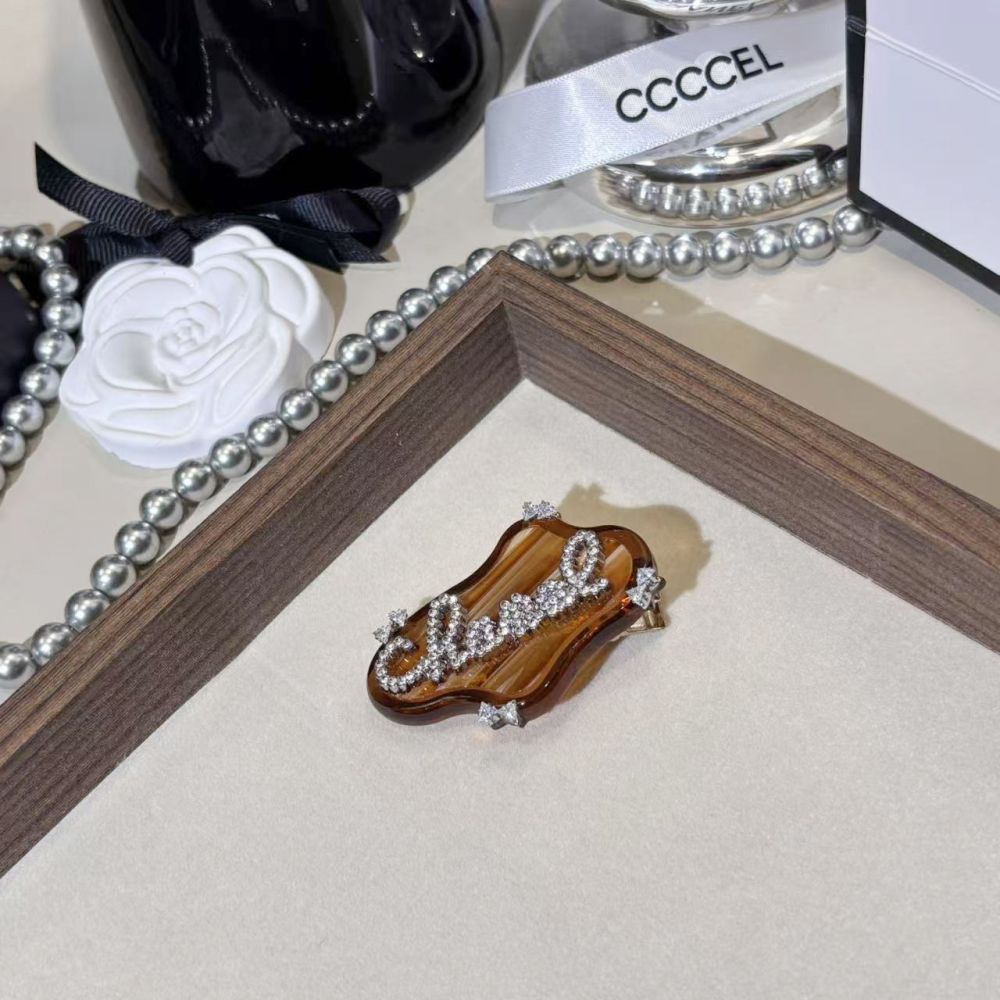 Acetate Original Hair Clip Premium Edge Clip Delicate Luxury Girl Hair Pin Korean Style Butterfly Back Head Duck Bill Clip - 7