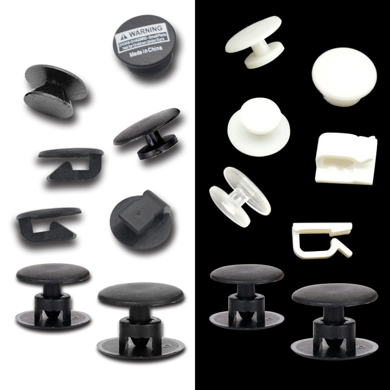 Manufacturer Direct Sale I-Shaped Buckle Hole Shoe Accessories Decorative Base Buckle Transparent Fixing Buckle Shoelace Buckle Large Size Snap Buckle Shoe Buckle