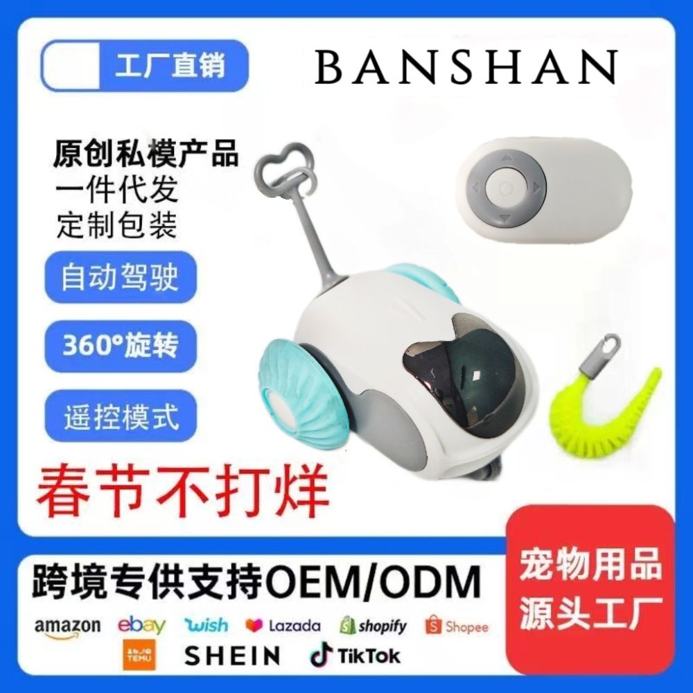 Gravity Smart Remote Control Rechargeable Cat Toy Car