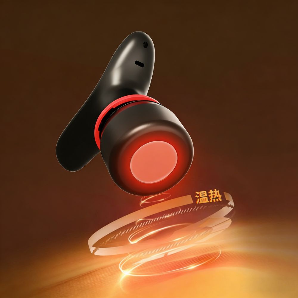Wireless Mini Massage Gun Muscle Relaxation Massager Rechargeable Red Light Heat Compress Fat Dissolving Body Shaping Electric Beauty Device