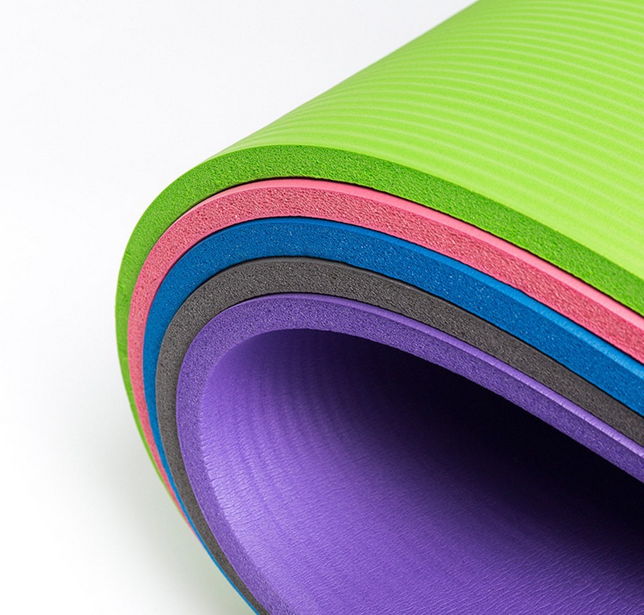 Factory Direct Wholesale NBR Yoga Mat Extended and Thickened Non-Slip Dance Fitness Floor Mat Dropshipping
