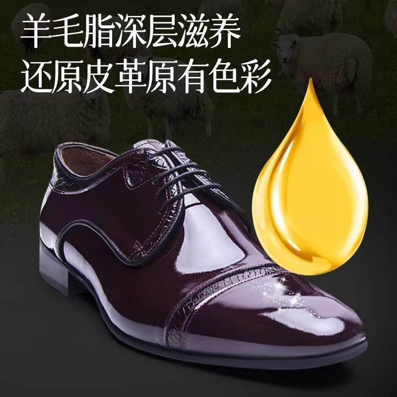 Black Leather Shoe Polish Genuine Leather Care Oil Colorless Universal Liquid Shoe Cleaning Care Oil Shoe Brush Universal Shoe Shine Tool