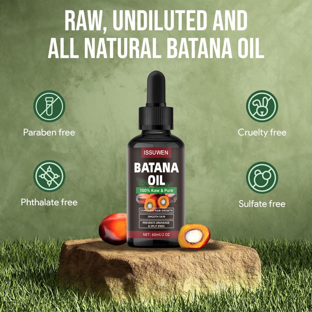 Cross-border Popular Batana Oil Batana Oil hair care essential oil smooth hair care base oil Amazon