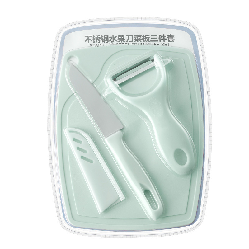 Stainless Steel 3-Piece Kitchen Knife Set