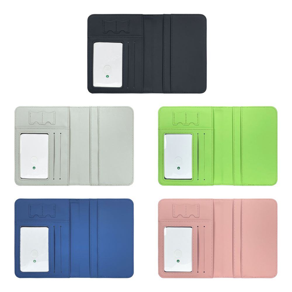 Passport holder, sublimation print, multi-card slot