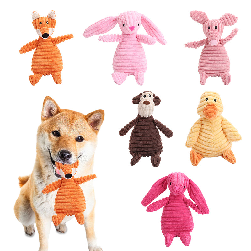 Peluş tier şekilli köpek oyuncağı, kendi kendine oynatan - 1