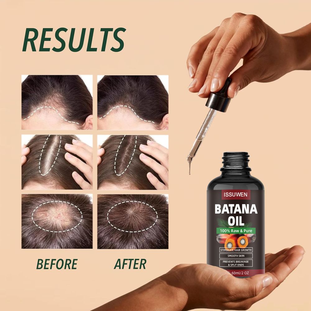 Cross-border Popular Batana Oil Batana Oil hair care essential oil smooth hair care base oil Amazon
