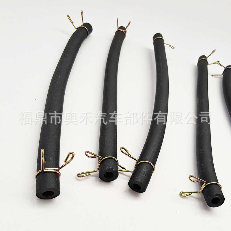 18cm Gasoline Engine Carburetor Fuel Hose with Clamp