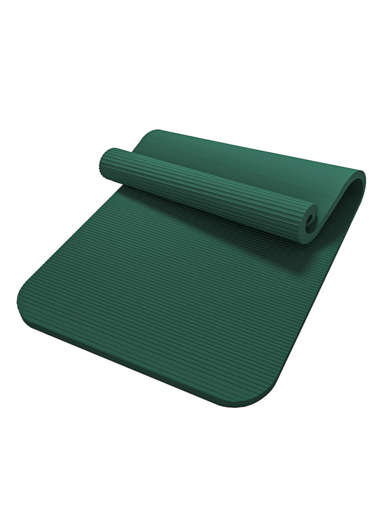 Ev Tipi Genişletilmiş Kalın Erkek Yoga Matı Uzun Yoga Matı Kaymaz Taban Matı Halı Ev Kullanımı Spor Ses Yalıtımı - 6