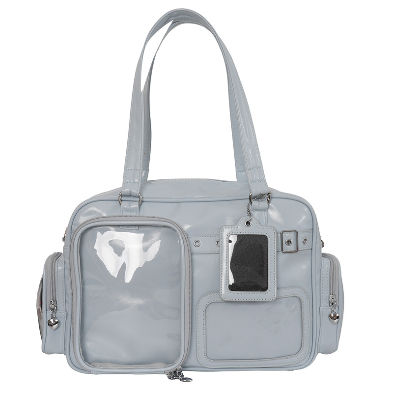 Star Fan Concert Light Board Storage Backpack 15cm Large Capacity Dual Shoulder Crossbody Student Daily Backpack for Women - 5