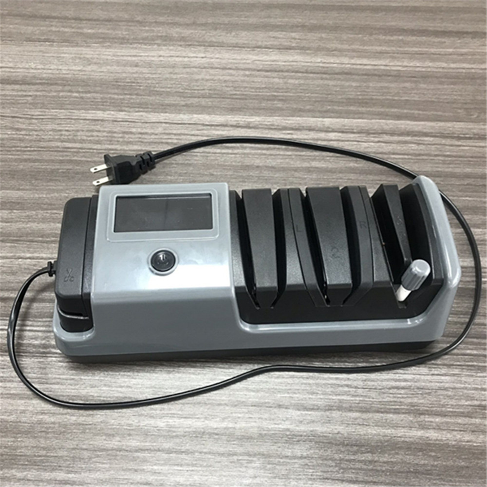 Electric Knife Sharpener, 3-Speed Adjustment, LCD Display