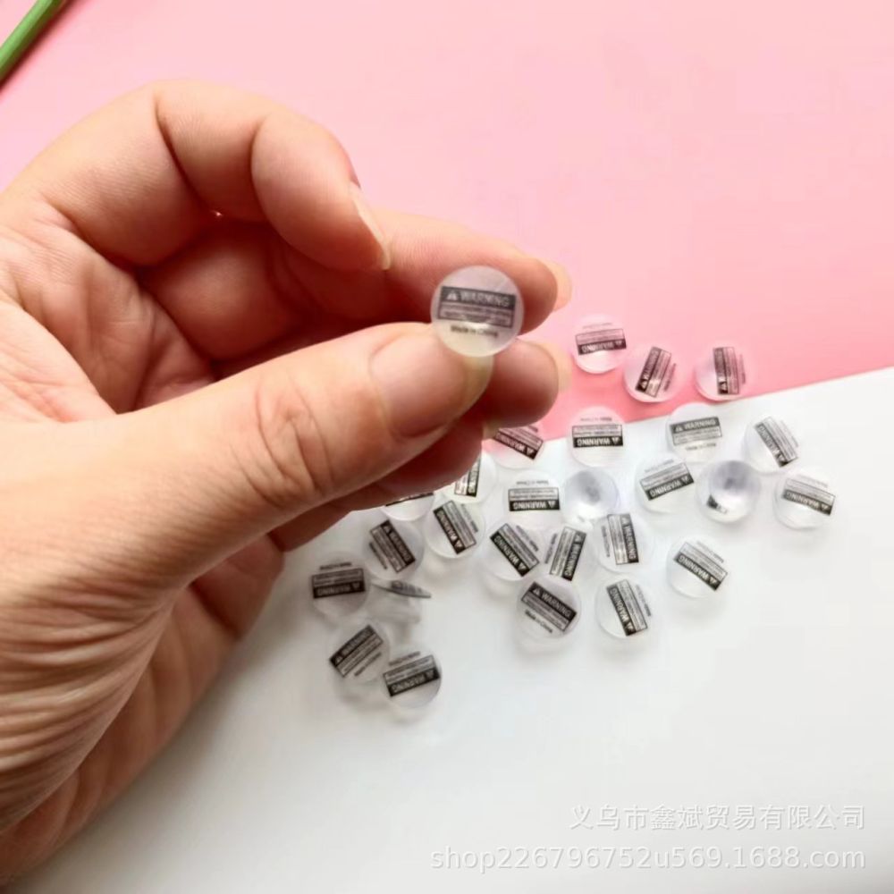 Transparente kegelförmige Schuhschnalle, bedruckt, dekorativ, DIY-Zubehör