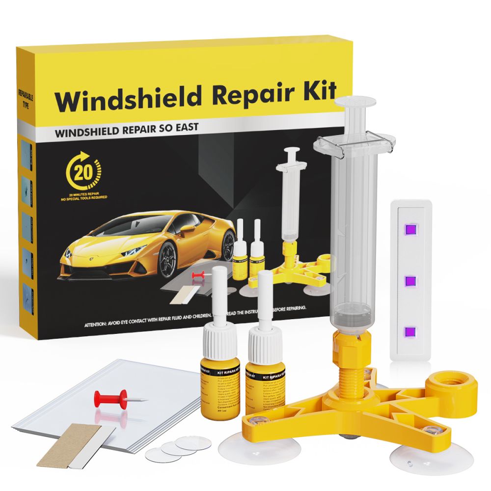 Windshield repair liquid, fast repair tool for car front window cracks and scratches without leaving traces, Amazon bestselling product