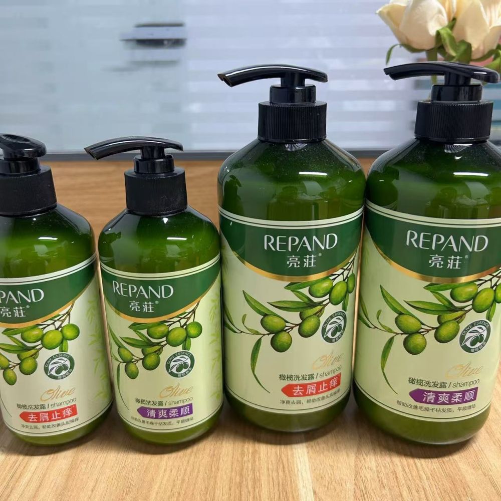 Olivenöl-Anti-Schuppen-Shampoo gegen Juckreiz und Trockenheit