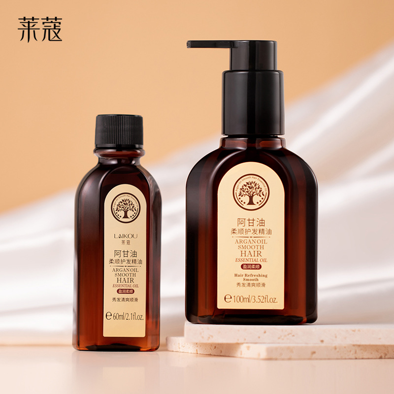 Lekoa Argan Yağlı Saç Bakım Yağı 100ml, Nemlendirici ve Pürüzsüz Saçlar İçin